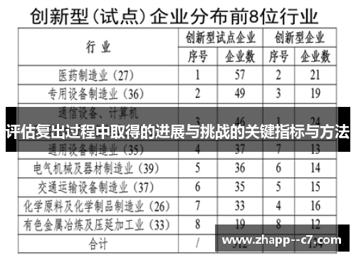 评估复出过程中取得的进展与挑战的关键指标与方法